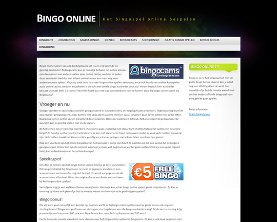 Bingo Online Spelen Logo