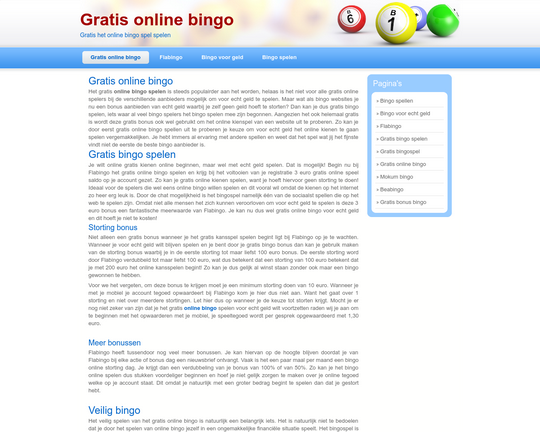 Gratis Online Bingo Logo