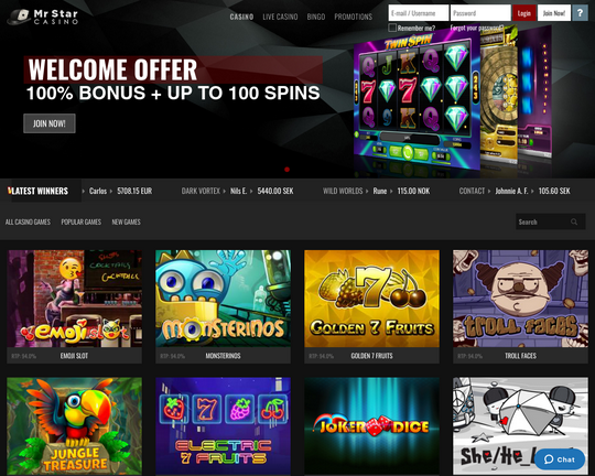 MrStarCasino Logo